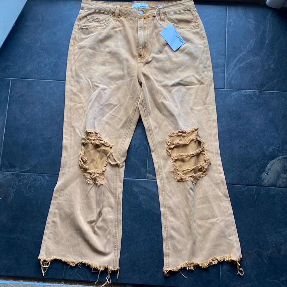 Vervet Tan Denim